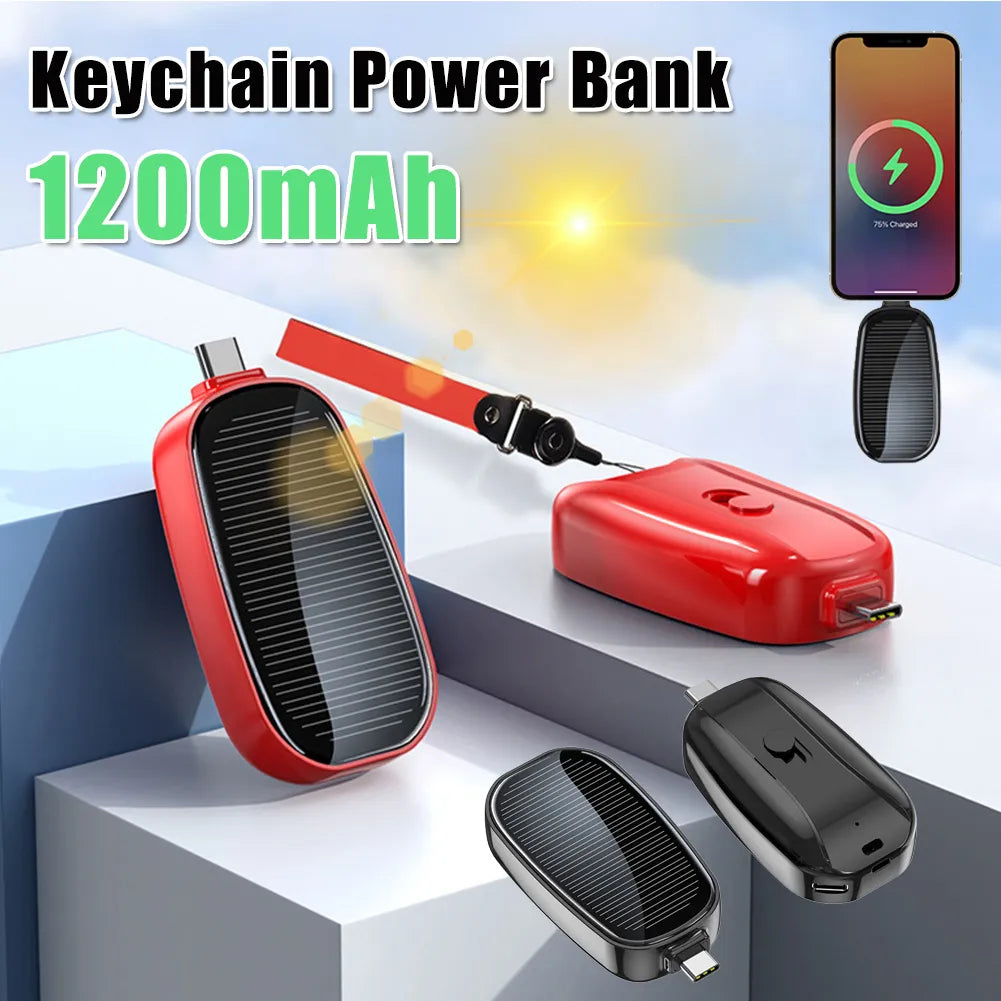 Llavero Power Bank Solar